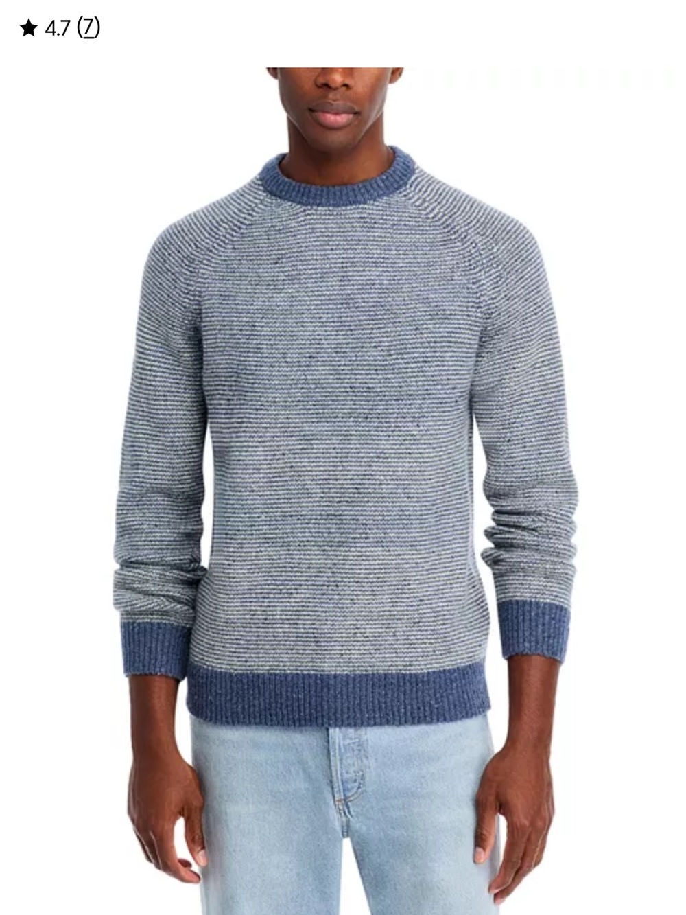 Faherty Donegal Wool-Alpaca Blend Sweater